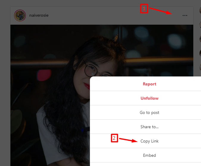 copy image link